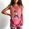 Baseball Puerto Rico Patriotic Flag Boricua Baseball Player Comfort Colors Tank Top Watermelon