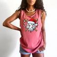 Christmas Baseball Santa Hat For Baseball Players Fans Comfort Colors Tank Top Watermelon