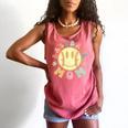 Groovy Retro Floral Happy Smiling Face Baseball Mom Comfort Colors Tank Top Watermelon Groovy Retro Floral Happy Smiling Face Baseball Mom Comfort Colors Tank Top Watermelon