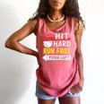 Hit Hard Run Fast Turn Left Baseball Quote Fan Coach Premium Tri-Blend Comfort Colors Tank Top Watermelon Hit Hard Run Fast Turn Left Baseball Quote Fan Coach Premium Tri-Blend Comfort Colors Tank Top Watermelon