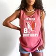 It's My 8th Birthday Baseball Football Heart 8 Year Old Comfort Colors Tank Top Watermelon It's My 8th Birthday Baseball Football Heart 8 Year Old Comfort Colors Tank Top Watermelon