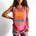 Loud And Proud Baseball Mom Vibrant Colorful Stripe Comfort Colors Tank Top Watermelon