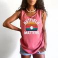 Outfield Matters Baseball Outfielder Athlete Sports Comfort Colors Tank Top Watermelon