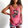 Punk Girl With Anger Kanji And Baseball Bat Comfort Colors Tank Top Watermelon Punk Girl With Anger Kanji And Baseball Bat Comfort Colors Tank Top Watermelon