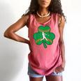 Retro Shamrock Baseball St Patricks Day Men Women Boys Girls Comfort Colors Tank Top Watermelon