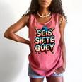 SEIS Siete Guey Baseball Drip Mexico Spanish 67 Slang Boys Comfort Colors Tank Top Watermelon SEIS Siete Guey Baseball Drip Mexico Spanish 67 Slang Boys Comfort Colors Tank Top Watermelon
