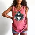 Sioux City Silverbacks Retro Minor League Baseball Comfort Colors Tank Top Watermelon