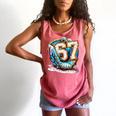 Six Seven Baseball Lifestyle 67 Meme Gen Alpha Slang Premium Tri-Blend Comfort Colors Tank Top Watermelon