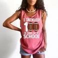 I Tackled 100 Days Of School Baseball Player Kids Teacher Comfort Colors Tank Top Watermelon I Tackled 100 Days Of School Baseball Player Kids Teacher Comfort Colors Tank Top Watermelon