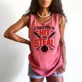 I Teach Kids To Hit And Steal Baseball Softball Coach Premium Tri-Blend Comfort Colors Tank Top Watermelon I Teach Kids To Hit And Steal Baseball Softball Coach Premium Tri-Blend Comfort Colors Tank Top Watermelon
