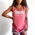 Tigers Baseball Inspired Comfort Colors Tank Top Watermelon Tigers Baseball Inspired Comfort Colors Tank Top Watermelon