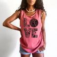 Women's Baseball Softball Baseball Mom LOVE Baseball Comfort Colors Tank Top Watermelon