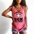 Yes This Is My Son Out There Baseball Mom Comfort Colors Tank Top Watermelon