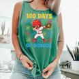 100 Days Of School Baseball Bat 100th Day Of School Boys Comfort Colors Tank Top Violet