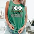 100 Days Of School Baseball Camo Boys School Teacher Comfort Colors Tank Top Violet
