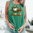 100 Days Of School Baseball Camo School Teacher Boy Comfort Colors Tank Top Violet