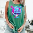 100 Days Of School Baseball Drip 100 Days For Boys And Kids Comfort Colors Tank Top Violet