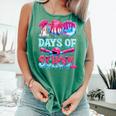 100 Days Of School Baseball Ice Cream Drip For Boys Kid Comfort Colors Tank Top Violet