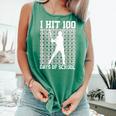 100 Days Of School Boys Kids 100th Day Balls For Baseball Comfort Colors Tank Top Violet 100 Days Of School Boys Kids 100th Day Balls For Baseball Comfort Colors Tank Top Violet