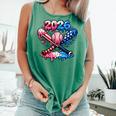 2026 American Flag Baseball Ice Cream Drip Bats Boys Comfort Colors Tank Top Violet 2026 American Flag Baseball Ice Cream Drip Bats Boys Comfort Colors Tank Top Violet