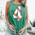 4 Laces 4th Birthday Boy Four Years Baseball Mom T-Shirt Comfort Colors Tank Top Violet 4 Laces 4th Birthday Boy Four Years Baseball Mom T-Shirt Comfort Colors Tank Top Violet