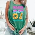 6 7 Mason Baseball Drip Comfort Colors Tank Top Violet 6 7 Mason Baseball Drip Comfort Colors Tank Top Violet