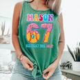 6 7 Mason Baseball Drip Number 67 Player Or 67th Birthday Comfort Colors Tank Top Violet 6 7 Mason Baseball Drip Number 67 Player Or 67th Birthday Comfort Colors Tank Top Violet