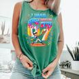 I Was 6 Now I'm 7 Baseball Birthday Boy For Teens Kids Comfort Colors Tank Top Violet I Was 6 Now I'm 7 Baseball Birthday Boy For Teens Kids Comfort Colors Tank Top Violet
