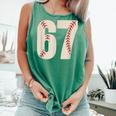 67 Baseball Six Seven 6 7 Meme 67 Comfort Colors Tank Top Violet 67 Baseball Six Seven 6 7 Meme 67 Comfort Colors Tank Top Violet