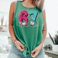 67 Ice Cream Drip Baseball Gen Alpha Slang Six Seven Meme Comfort Colors Tank Top Violet