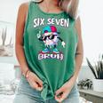 67 Meme Six Seven Bruh Baseball Ice Cream Drip Comfort Colors Tank Top Violet