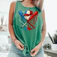American Baseball Drip Graffiti Ball And Bat Comfort Colors Tank Top Violet American Baseball Drip Graffiti Ball And Bat Comfort Colors Tank Top Violet