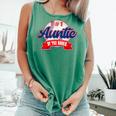 Auntie Rookie Of Year 1st Birthday Baseball Theme Matching Comfort Colors Tank Top Violet Auntie Rookie Of Year 1st Birthday Baseball Theme Matching Comfort Colors Tank Top Violet