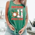Awesome Since 2015 11 Year Old Boys Bday Baseball Theme Comfort Colors Tank Top Violet