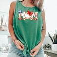 Ball Mom Bow Tie Baseball Mom Comfort Colors Tank Top Violet Ball Mom Bow Tie Baseball Mom Comfort Colors Tank Top Violet