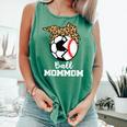 Ball MomMom Soccer Baseball Mom Mom Comfort Colors Tank Top Violet