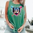 Baseball 10 Year Old Boy Ice Cream Drip 10th Birthday Player Comfort Colors Tank Top Violet Baseball 10 Year Old Boy Ice Cream Drip 10th Birthday Player Comfort Colors Tank Top Violet