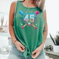 Baseball 45 Year Old Ice Cream Drip 45th Birthday Number 45 Comfort Colors Tank Top Violet Baseball 45 Year Old Ice Cream Drip 45th Birthday Number 45 Comfort Colors Tank Top Violet
