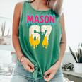 Baseball 6 7 Ice Cream Drip Number 67 Six Seven Meme Comfort Colors Tank Top Violet Baseball 6 7 Ice Cream Drip Number 67 Six Seven Meme Comfort Colors Tank Top Violet