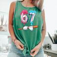 Baseball 67 Ice Cream Drip Six Seven Boys Comfort Colors Tank Top Violet Baseball 67 Ice Cream Drip Six Seven Boys Comfort Colors Tank Top Violet