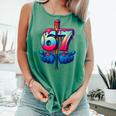 Baseball Bat Hands Drip 67 Six Seven Gen Alpha Slang Meme Comfort Colors Tank Top Violet Baseball Bat Hands Drip 67 Six Seven Gen Alpha Slang Meme Comfort Colors Tank Top Violet