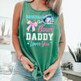 Baseball Or Bows Your Daddy Loves You Gender Reveal Matching Comfort Colors Tank Top Violet Baseball Or Bows Your Daddy Loves You Gender Reveal Matching Comfort Colors Tank Top Violet