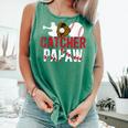 Baseball Catcher Papaw Proud Papaw Of A Baseball Catcher Comfort Colors Tank Top Violet Baseball Catcher Papaw Proud Papaw Of A Baseball Catcher Comfort Colors Tank Top Violet