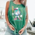Baseball Character Cartoon Batter Drip Style Women Men Comfort Colors Tank Top Violet Baseball Character Cartoon Batter Drip Style Women Men Comfort Colors Tank Top Violet