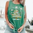 Baseball Christmas Tree Lights Comfort Colors Tank Top Violet Baseball Christmas Tree Lights Comfort Colors Tank Top Violet