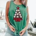 Baseball Christmas Tree Proud Baseball Mom Tee Comfort Colors Tank Top Violet