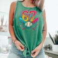Baseball Drip 6 7 Number 67 Six Seven Meme Boys Kids Comfort Colors Tank Top Violet Baseball Drip 6 7 Number 67 Six Seven Meme Boys Kids Comfort Colors Tank Top Violet