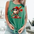Baseball Drip Ice Cream Apparel Youth Boy Valentine Comfort Colors Tank Top Violet