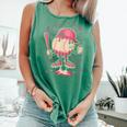 Baseball Drip Ice Cream Breast Cancer Awareness Boys & Girls Comfort Colors Tank Top Violet