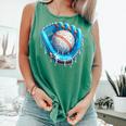 Baseball Drip Ice Cream Glove With Sprinkles Ball Boys Youth Comfort Colors Tank Top Violet